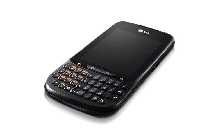 LG OPTIMUS PRO Smartphone mit Full-Touch-Display, Android 2.3 und QWERTZ-Tastatur, C660