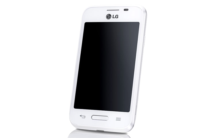 LG L40 Android Smartphone mit 8,9 cm (3,5 Zoll) IPS-Touchdisplay, 1,2 GHz Dual-Core-Prozessor und vielen praktischen UX-Features, D160