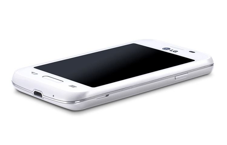 LG L40 Android Smartphone mit 8,9 cm (3,5 Zoll) IPS-Touchdisplay, 1,2 GHz Dual-Core-Prozessor und vielen praktischen UX-Features, D160