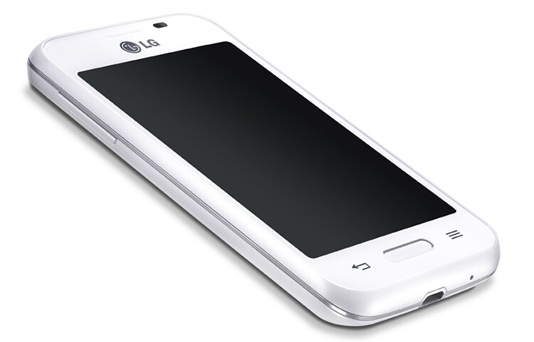 LG L40 Android Smartphone mit 8,9 cm (3,5 Zoll) IPS-Touchdisplay, 1,2 GHz Dual-Core-Prozessor und vielen praktischen UX-Features, D160