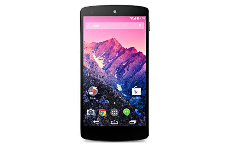 LG Nexus 5 Google Smartphone mit Android 4.4 KitKat®, 5 Zoll Full HD IPS Display und 8 MP Kamera, D821