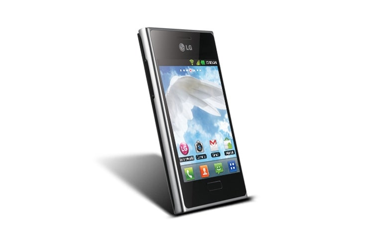 LG OPTIMUS L3 Stylisches Einstiegs-Smartphone mit 3,2 Zoll Touchscreen, 800 MHz Prozessor & Android 2.3, E400
