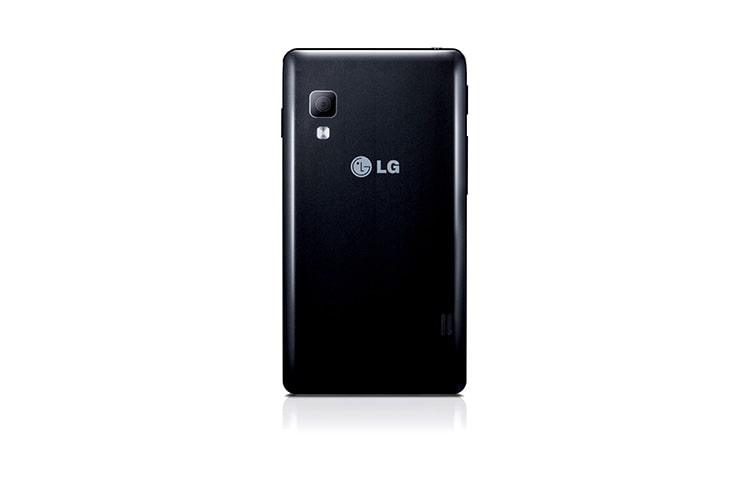 LG OPTIMUS L5'' Android Smartphone mit 4 Zoll IPS Full-Touchdisplay, 1 GHz Prozessor, 5MP Kamera mit Panoramafunktion und NFC, E460