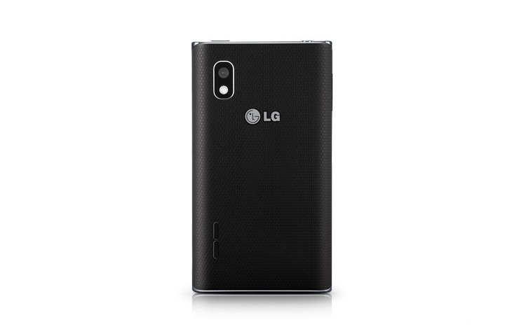 LG OPTIMUS L5 Smartphone mit 10,2-cm-Display (4,0 Zoll), Android 4.0 Ice Cream Sandwich und 5-Megapixel-Kamera, E610