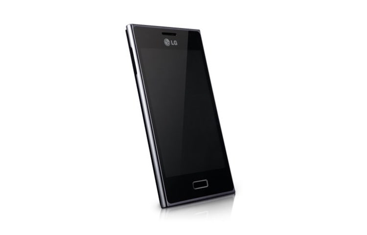 LG OPTIMUS L5 Smartphone mit 10,2-cm-Display (4,0 Zoll), Android 4.0 Ice Cream Sandwich und 5-Megapixel-Kamera, E610