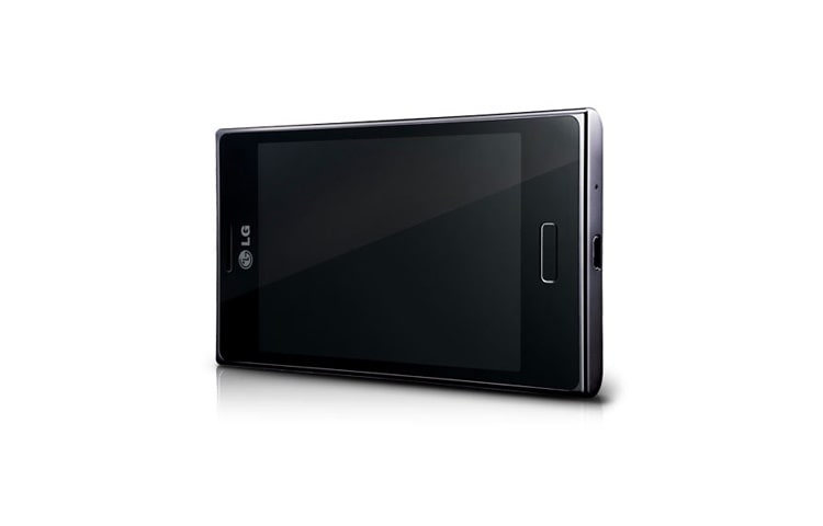 LG OPTIMUS L5 Smartphone mit 10,2-cm-Display (4,0 Zoll), Android 4.0 Ice Cream Sandwich und 5-Megapixel-Kamera, E610