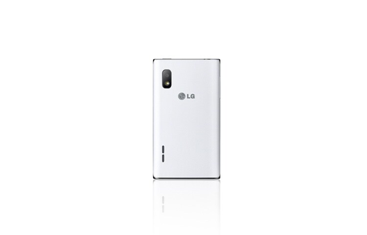 LG OPTIMUS L5 Smartphone mit 10,2-cm-Display (4,0 Zoll), Android 4.0 Ice Cream Sandwich und 5-Megapixel-Kamera, E610