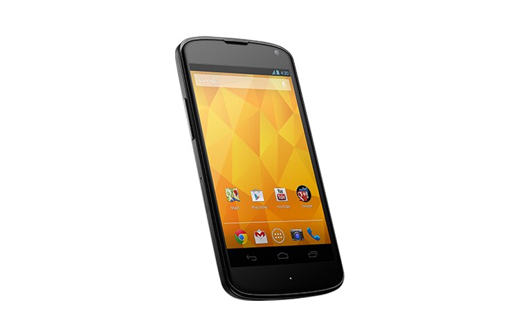 LG NEXUS 4 Google Smartphone mit Android 4.2 Jelly Bean, großem True HD IPS Plus Display und innovativen Qualcomm-Prozessor Snapdragon S4 Pro, E960