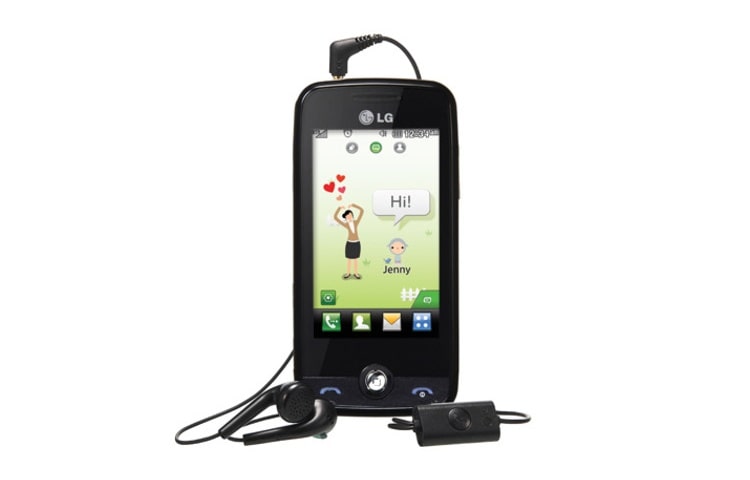 LG Cookie fresh Social Network Phone, GS290 black