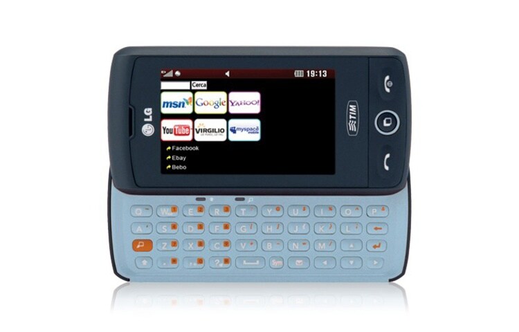 LG Touchphone mit ausziehbarer QWERTZ Tastatur, GW520 InTouch