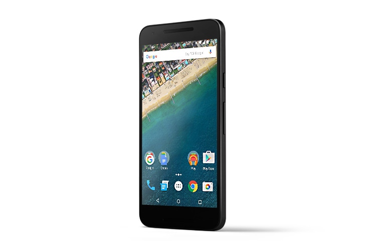 LG Nexus 5X Android Smartphone mit 5,2 Zoll Full HD Display, 12,3 MP Kamera und Fingerabdrucksensor, H791