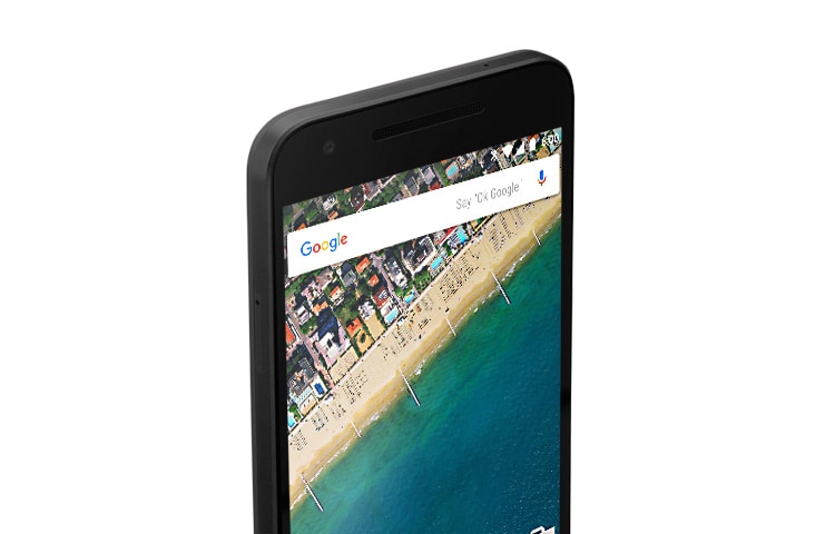 LG Nexus 5X Android Smartphone mit 5,2 Zoll Full HD Display, 12,3 MP Kamera und Fingerabdrucksensor, H791