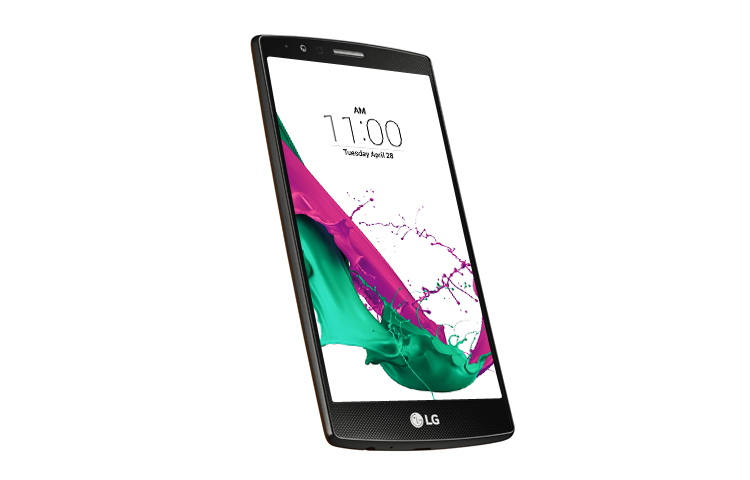 LG G4 High-End Smartphone mit 5,5 Zoll Quad-HD Display, 1,8 GHz Hexa-Core Prozessor und Android Lollipop 5.1, H815