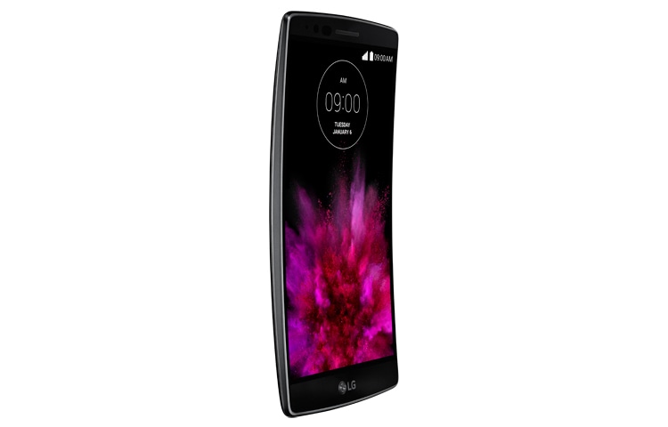LG G flex2 Android Smartphone mit gebogenem 5,5 Zoll POLED-Display, Snapdragon™ Octa-Core Prozessor und 13 MP Kamera, H955