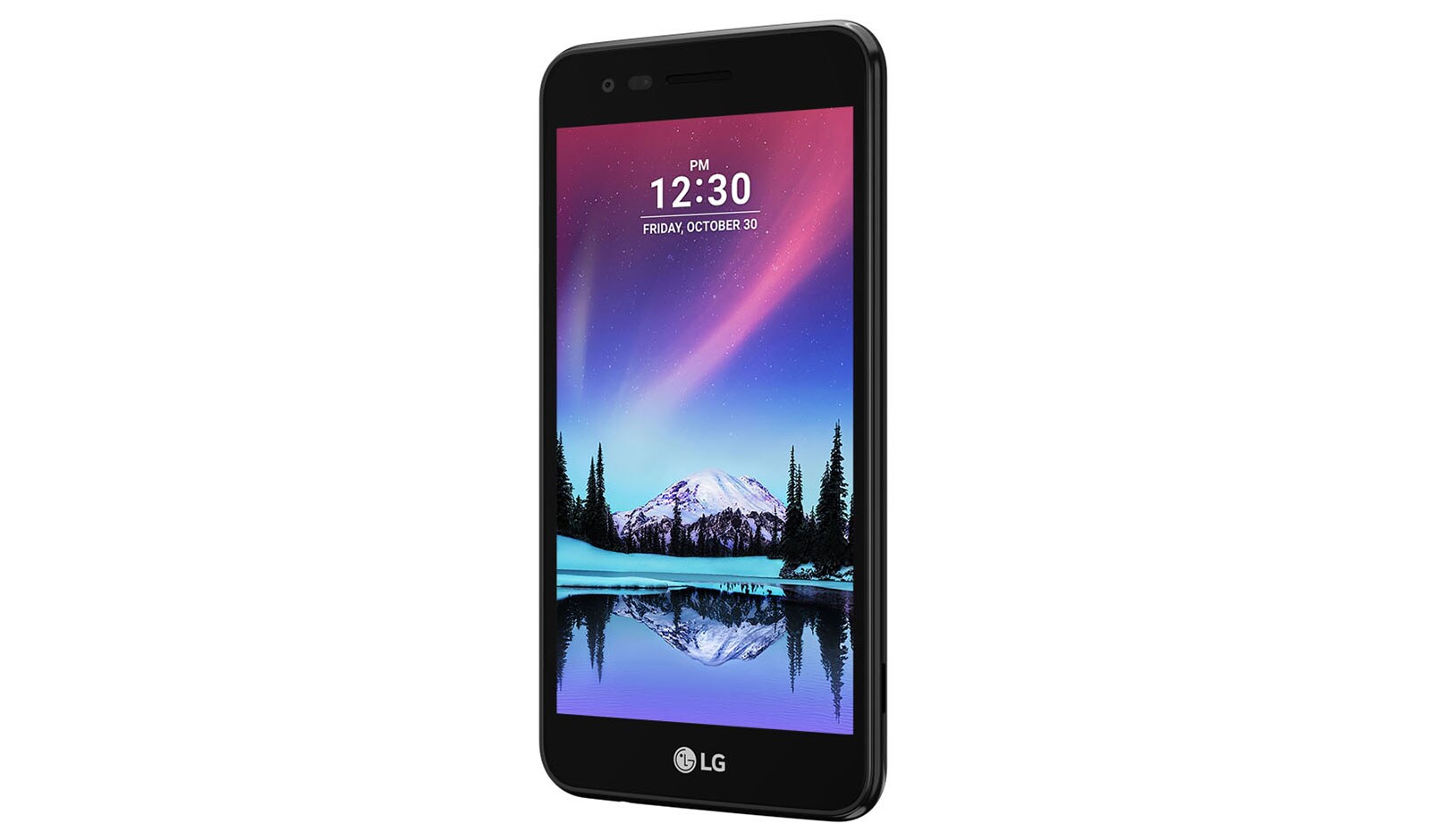 LG Einsteiger-Smartphone mit starkem 2500mAh Akku und 5 Megapixel Selfie-Kamera mit Auto Shot, LG K4 (2017)
