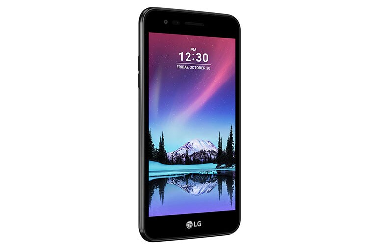 LG Einsteiger-Smartphone mit starkem 2500mAh Akku und 5 Megapixel Selfie-Kamera mit Auto Shot, LG K4 (2017)