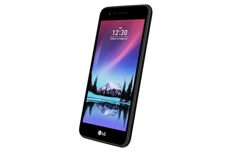 LG Einsteiger-Smartphone mit starkem 2500mAh Akku und 5 Megapixel Selfie-Kamera mit Auto Shot, LG K4 (2017)