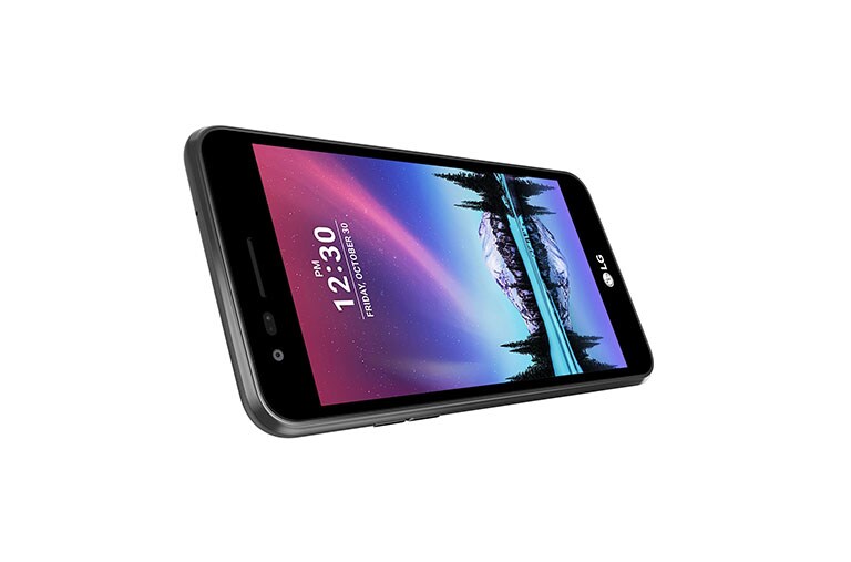 LG Einsteiger-Smartphone mit starkem 2500mAh Akku und 5 Megapixel Selfie-Kamera mit Auto Shot, LG K4 (2017)