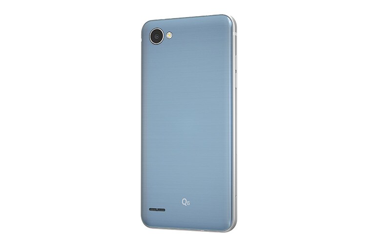 LG Q6 Smartphone - Platinum, LG Q6 Ice Platinum