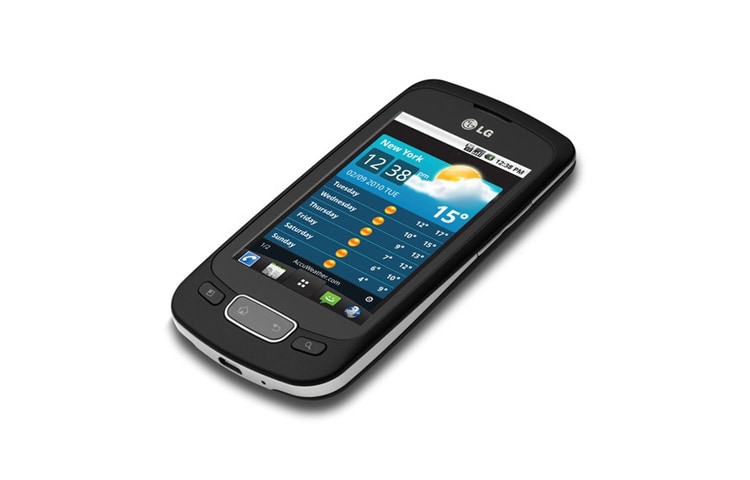 LG OPTIMUS One Smartphone mit 3,2-Zoll-HVGA-Bildschirm, 3 MP Kamera und Android 2.2 Froyo, P500