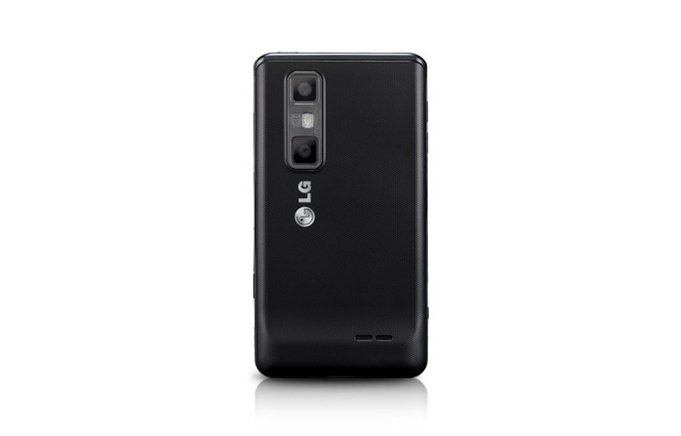 LG OPTIMUS 3D Max 3D Smartphone mit 4,3 Zoll NOVA 3D Display ohne Brille, 3D Kamera & Dual Core Prozessor, P720