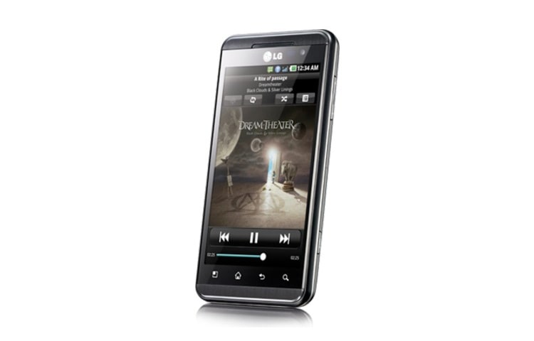 LG OPTIMUS 3D Smartphone für ein umfangreiches 3D-Erlebnis ohne Brille, Aufnahme von 3D Fotos und Videos, 4,3 Zoll Display, extrem leistungsstark, P920