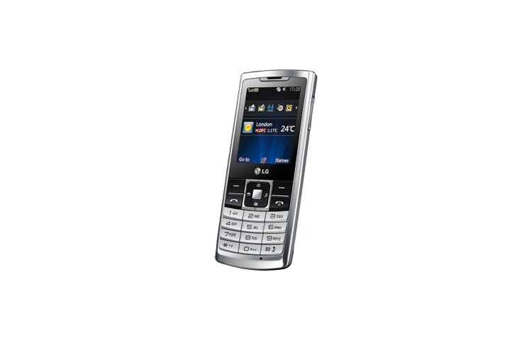 Vorderansicht von Mobiltelefon mit 2,2 Zoll Display, 3 MP Kamera und FM Radio S310
