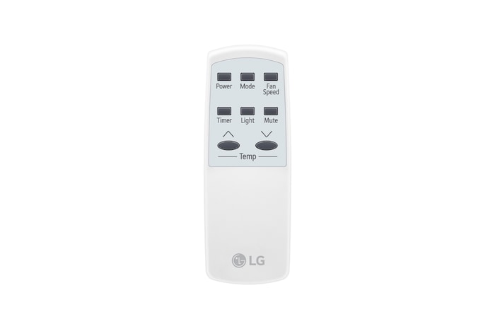 Hinterer Abluftschlauchanschluss an tragbarer Klimaanlage LG 9000 BTU P9NC09PSAB1