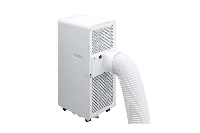 Rückwandbelüftung und Komponenten der tragbaren Klimaanlage LG 9000 BTU P9NC09PSAB1