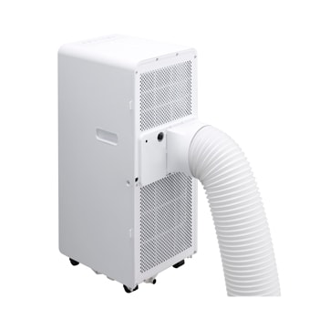 Rückwandbelüftung und Komponenten der tragbaren Klimaanlage LG 9000 BTU P9NC09PSAB1