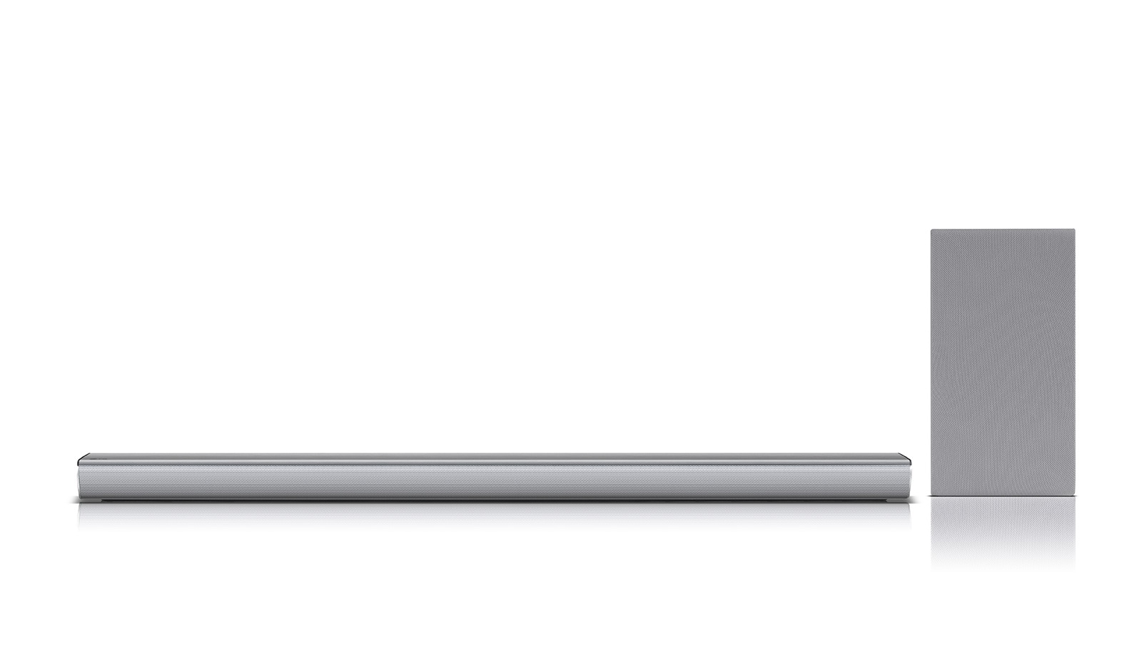 Vorderansicht von Soundbar mit 320 Watt und 2.1-Kanal-Tonsystem SJ5