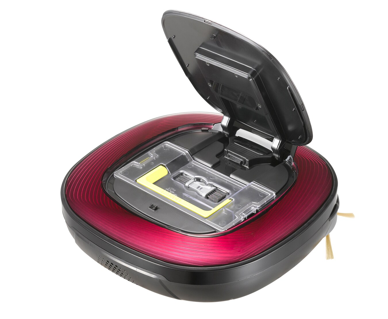 LG Quadratischer Roboterstaubsauger mit 2 integrierten Kameras, Antistoßkontrolle und 7 Reinigungsprogrammen, VR62601LV