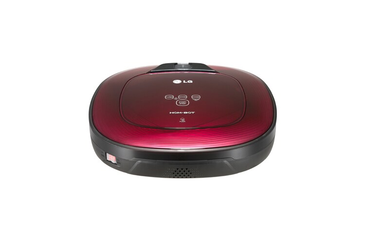 LG Quadratischer Roboterstaubsauger mit 2 integrierten Kameras, Antistoßkontrolle und 7 Reinigungsprogrammen, VR62601LV