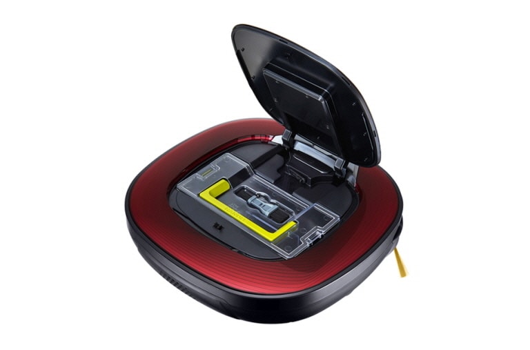LG HomBot Square mit Dual-Kamera-System für eine intelligente und komfortable Reinigung, VR64701LVMP