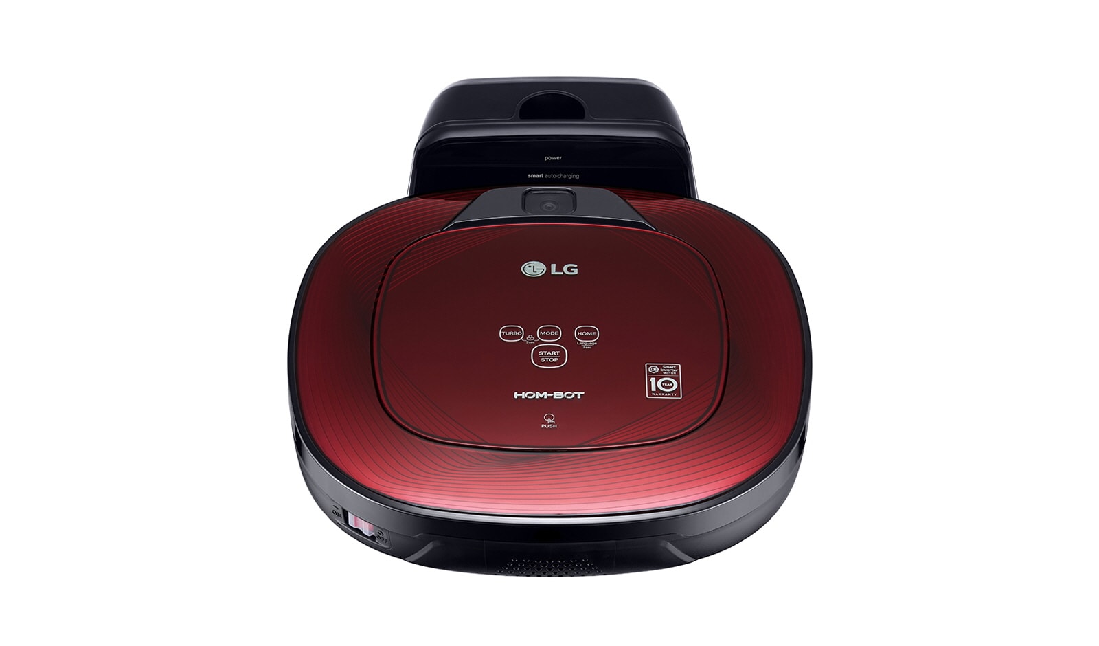 LG HomBot Square mit Dual-Kamera-System für eine intelligente und komfortable Reinigung, VR64701LVMP