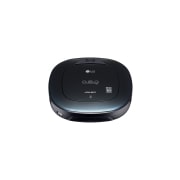 Vorderansicht von HomBot Square mit Dual-Kamera-System für eine intelligente und komfortable Reinigung VSR6600OB