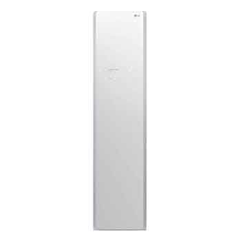 Vorderansicht des 5,2 kg & 185 cm großen LG Styler Bügel & Dampfschranks Schwarz S3BF 