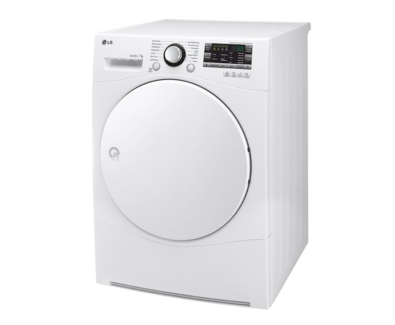 LG 8(7) kg Wäschetrockner mit Wärmepumpen-Technologie, RC7055AH1Z