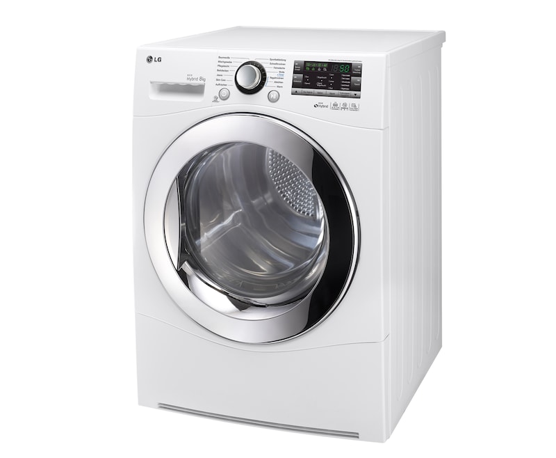 LG 9 (8,7) kg ECO Hybrid-Trockner mit Wärmepumpen-Technologie, RC8055APZ