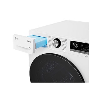 Detail Detergent port open