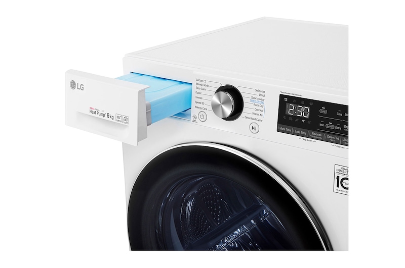 LG Trockner | 8 kg | Dual Inverter Wärmepumpentechnologie | autoreinigender Kondensator  | LG RT8DIH1Q, RT8DIH1Q