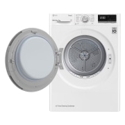 LG Trockner mit Dual Inverter Wärmepumpentechnologie | Automatisch selbstreinigender Kondensator | 8 kg Fassungsvermögen | Wi-Fi-Funktion | Energieeffizienzklasse A+++, V3R08T