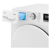 LG Trockner mit Dual Inverter Wärmepumpentechnologie | Automatisch selbstreinigender Kondensator | 8 kg Fassungsvermögen | Wi-Fi-Funktion | Energieeffizienzklasse A+++, V3R08T