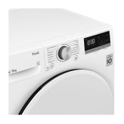 LG Trockner mit Dual Inverter Wärmepumpentechnologie | Automatisch selbstreinigender Kondensator | 8 kg Fassungsvermögen | Wi-Fi-Funktion | Energieeffizienzklasse A+++, V3R08T