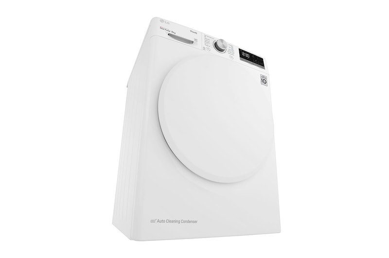 LG Trockner | 8 kg | Dual Inverter Wärmepumpentechnologie | autoreinigender Kondensator | LG V3RT8N, V3RT8N