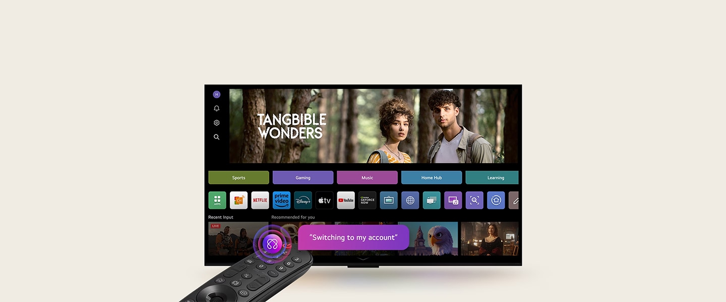 Dieses Video zeigt die Funktionen der Magic Remote-Fernbedienung