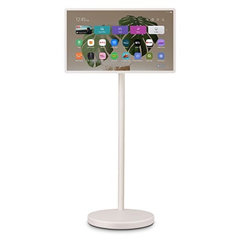 Vorderansicht des LG StanbyME 2 auf dem Standfuß.