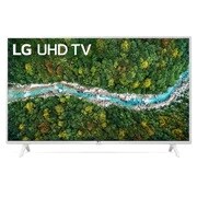 Eine Vorderansicht des LG UHD TV