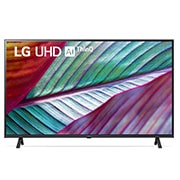 Eine Frontansicht des LG UHD TV