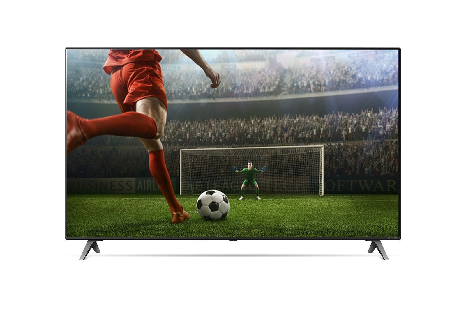 Vorderansicht von 49” LG NanoCell TV 49SM8050PLC